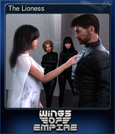 Series 1 - Card 3 of 8 - The Lioness