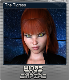 Series 1 - Card 1 of 8 - The Tigress