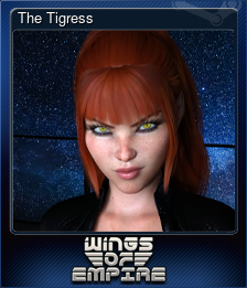 Series 1 - Card 1 of 8 - The Tigress