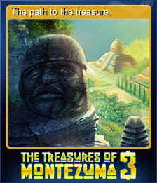 Series 1 - Card 5 of 5 - The path to the treasure