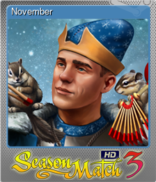 Series 1 - Card 5 of 5 - November