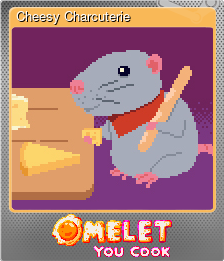 Series 1 - Card 7 of 8 - Cheesy Charcuterie