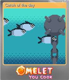 Series 1 - Card 1 of 8 - Catch of the day