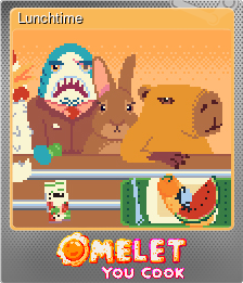 Series 1 - Card 6 of 8 - Lunchtime