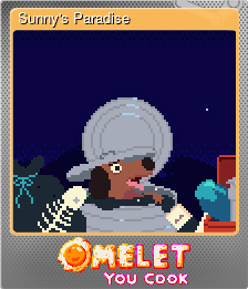 Series 1 - Card 3 of 8 - Sunny's Paradise