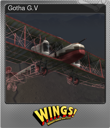 Series 1 - Card 4 of 6 - Gotha G.V