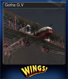 Series 1 - Card 4 of 6 - Gotha G.V