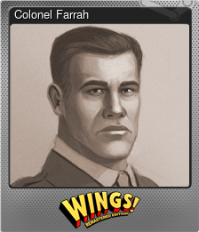 Series 1 - Card 6 of 6 - Colonel Farrah