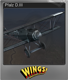 Series 1 - Card 2 of 6 - Pfalz D.III