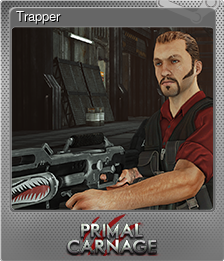 Series 1 - Card 3 of 7 - Trapper