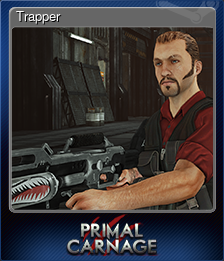 Series 1 - Card 3 of 7 - Trapper