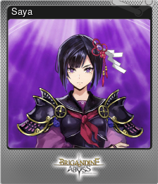 Series 1 - Card 5 of 8 - Saya