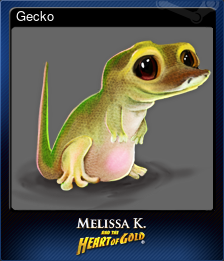 Series 1 - Card 6 of 6 - Gecko