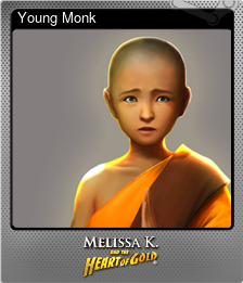 Series 1 - Card 3 of 6 - Young Monk