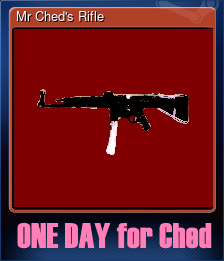 Series 1 - Card 3 of 5 - Mr Ched's Rifle