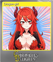 Series 1 - Card 4 of 7 - Dragon-girl