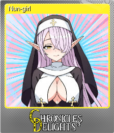 Series 1 - Card 6 of 7 - Nun-girl