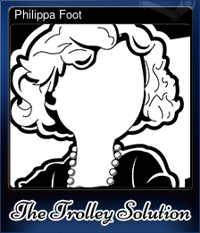 Series 1 - Card 10 of 10 - Philippa Foot