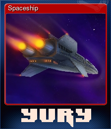 Series 1 - Card 2 of 6 - Spaceship