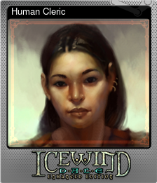 Series 1 - Card 2 of 10 - Human Cleric