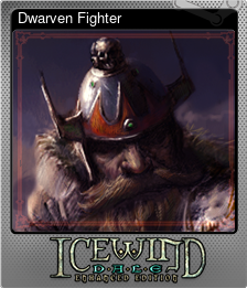 Series 1 - Card 5 of 10 - Dwarven Fighter