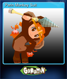 Series 1 - Card 10 of 12 - Parin Monkey Suit
