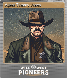 Series 1 - Card 5 of 11 - Agent Tommy Jones