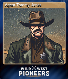 Series 1 - Card 5 of 11 - Agent Tommy Jones