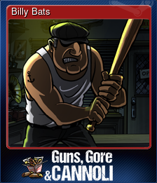 Series 1 - Card 1 of 6 - Billy Bats