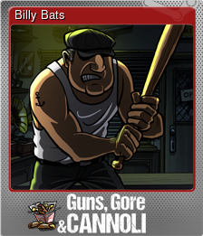 Series 1 - Card 1 of 6 - Billy Bats