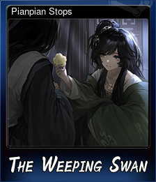 Series 1 - Card 6 of 12 - Pianpian Stops