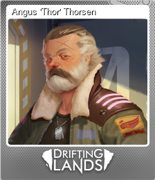 Series 1 - Card 8 of 8 - Angus 'Thor' Thorsen