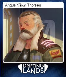 Series 1 - Card 8 of 8 - Angus 'Thor' Thorsen