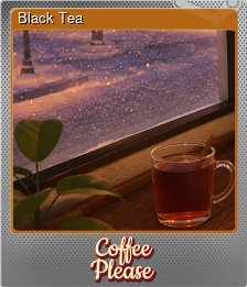 Series 1 - Card 1 of 5 - Black Tea