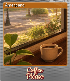 Series 1 - Card 3 of 5 - Americano