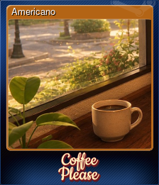 Series 1 - Card 3 of 5 - Americano