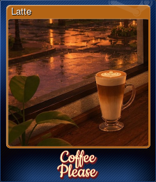 Series 1 - Card 5 of 5 - Latte