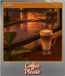 Series 1 - Card 5 of 5 - Latte
