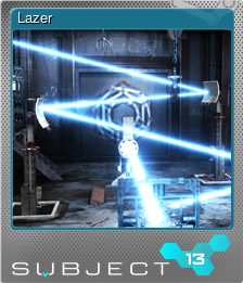 Series 1 - Card 3 of 8 - Lazer