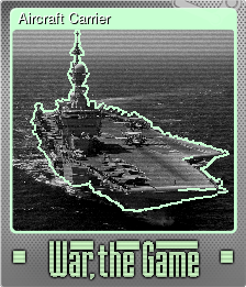 Series 1 - Card 2 of 8 - Aircraft Carrier