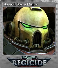 Series 1 - Card 7 of 10 - Assault Space Marine