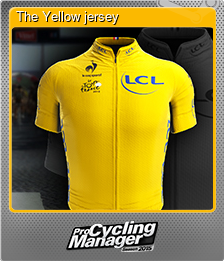 Series 1 - Card 1 of 5 - The Yellow jersey