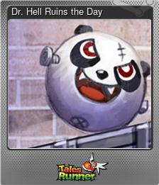 Series 1 - Card 8 of 10 - Dr. Hell Ruins the Day