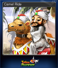 Series 1 - Card 4 of 10 - Camel Ride