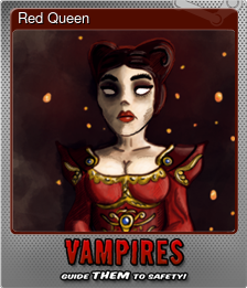 Series 1 - Card 4 of 6 - Red Queen