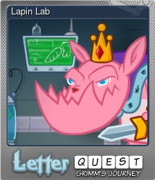 Series 1 - Card 5 of 5 - Lapin Lab