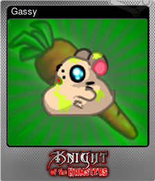 Series 1 - Card 5 of 6 - Gassy