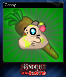 Series 1 - Card 5 of 6 - Gassy