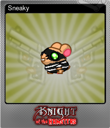 Series 1 - Card 6 of 6 - Sneaky