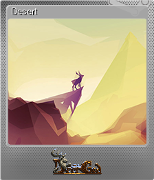 Series 1 - Card 3 of 7 - Desert